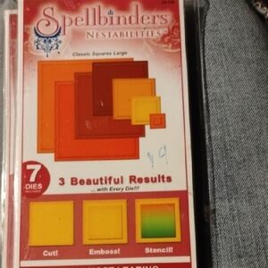 Spellbinders Nestabilities Classic Squares Large